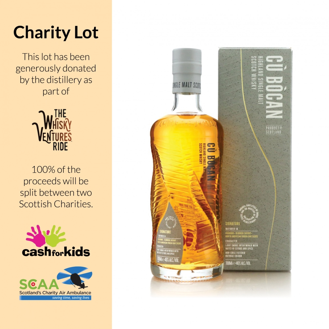 Tomatin Cu Bocan Signature - Charity Lot
