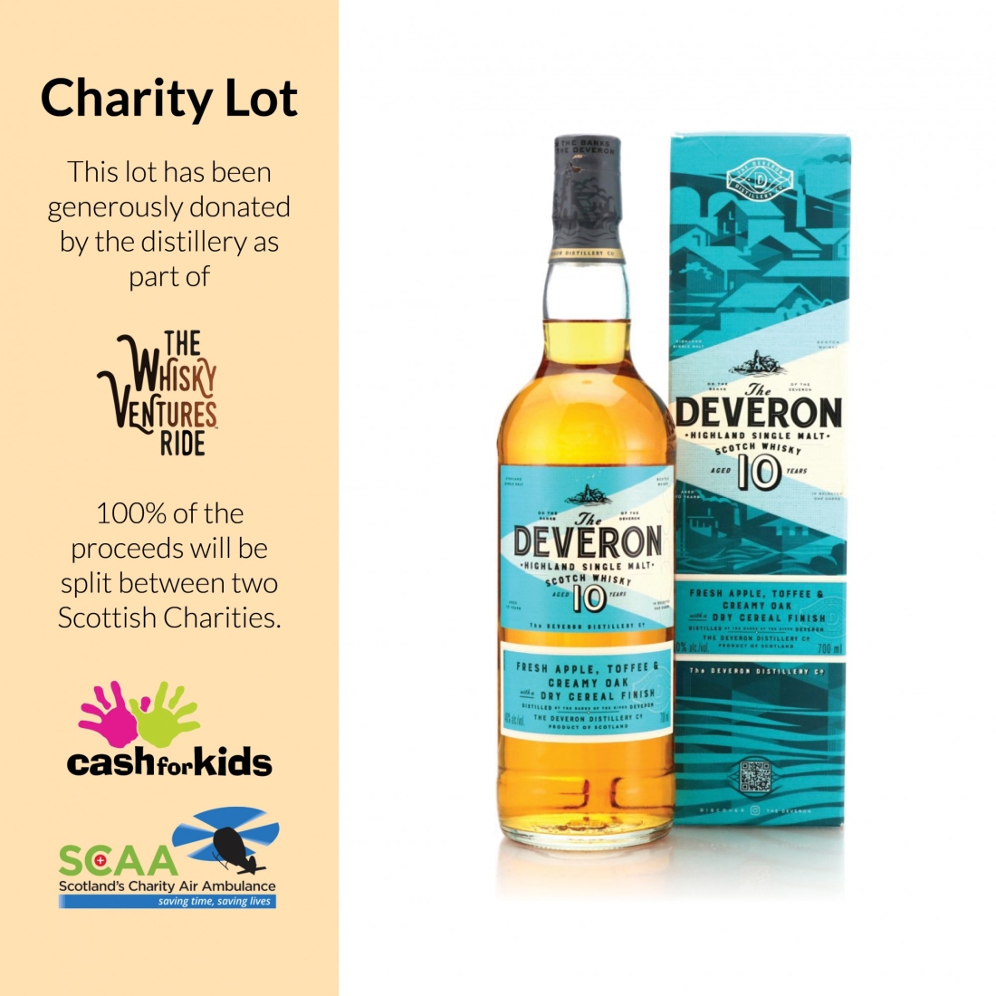 Deveron 10 Year Old / Signed  -Charity Lot