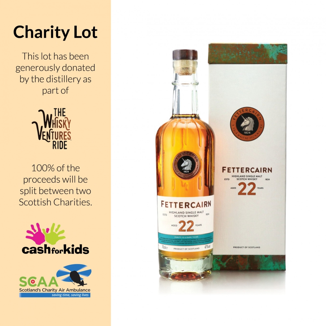 Fettercairn 22 Year Old - Charity Lot
