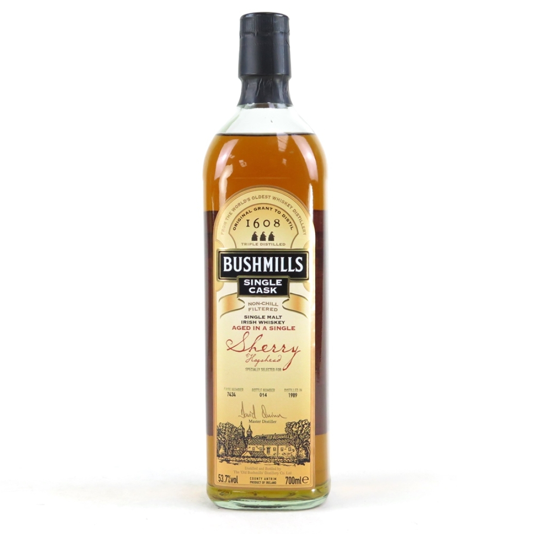 Bushmills 1989 Single Sherry Cask