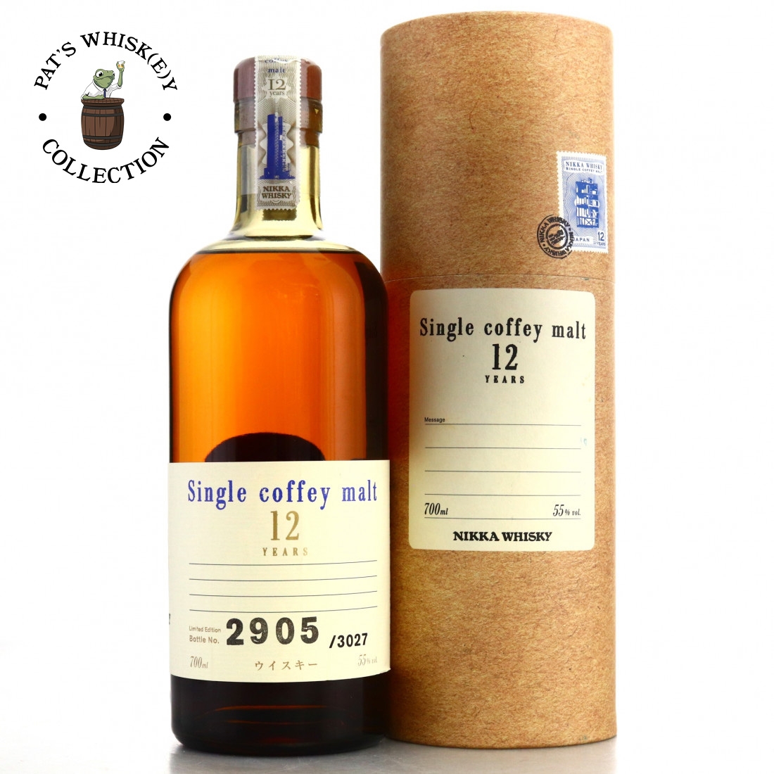 Nikka 12 Year Old Single Coffey Malt / LMDW