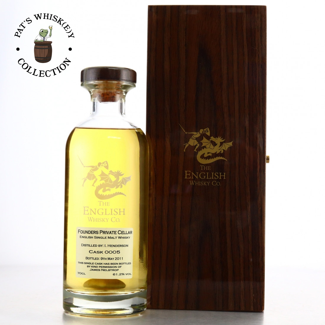 English Whisky Co 2006 Founders Private Cellar #5