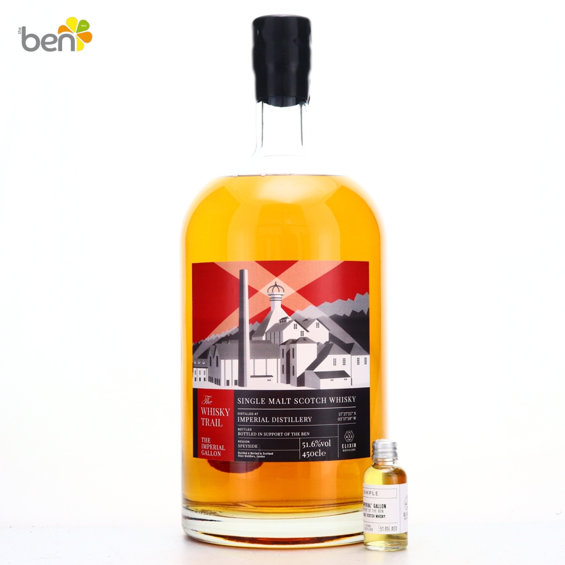 Imperial The Whisky Trail The Imperial Gallon with Sample / The Ben - Charity Lot