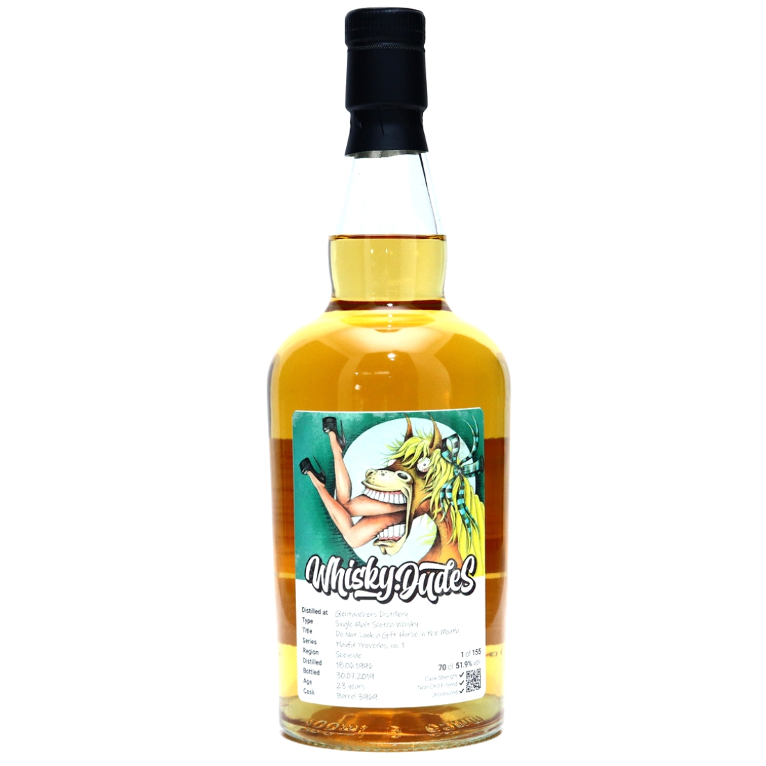 Glentauchers 1996 Whisky Dudes 23 Year Old Playful Proverbs No.1