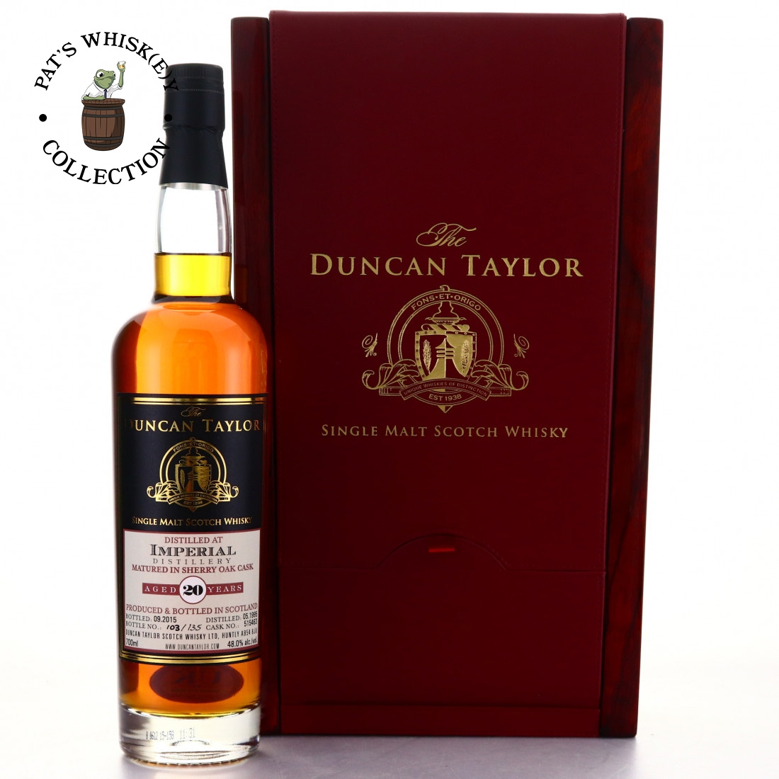Imperial 1995 Duncan Taylor 20 Year Old Sherry Cask