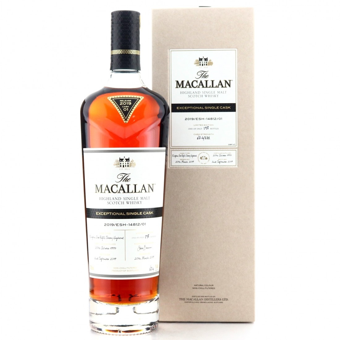 Macallan 1997 Exceptional Cask #14812/01 / 2019 Release
