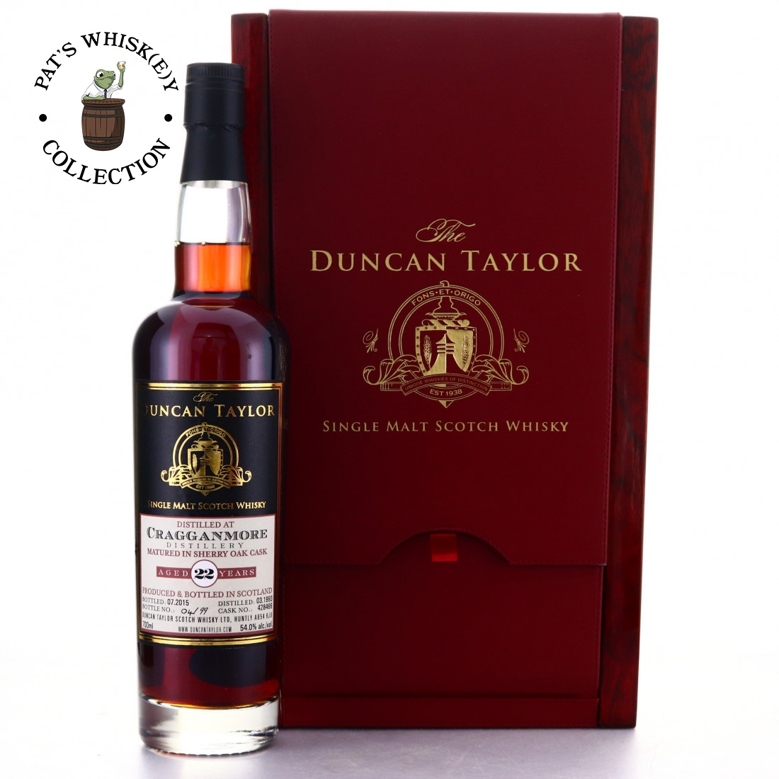 Cragganmore 1993 Duncan Taylor 22 Year Old Sherry Cask