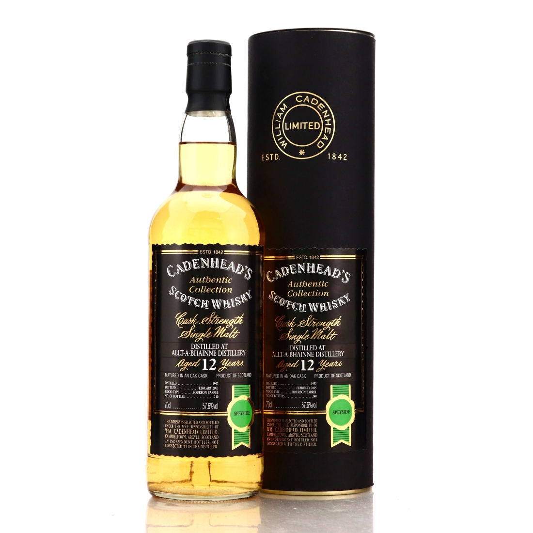 Allt-A-Bhainne 1992 Cadenhead's 12 Year Old