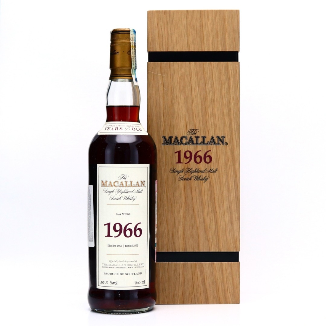 Macallan 1966 Fine and Rare 35 Year Old #7878