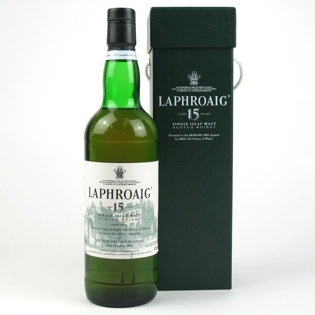 Laphroaig 15 Year Old Erskine 2000 Appeal / Mansion House