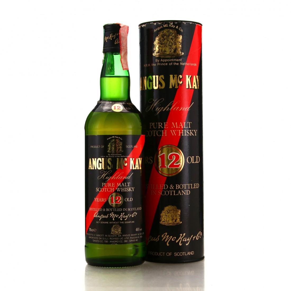 Angus McKay 12 Year Old Highland Pure Malt Whisky | Whisky Auctioneer