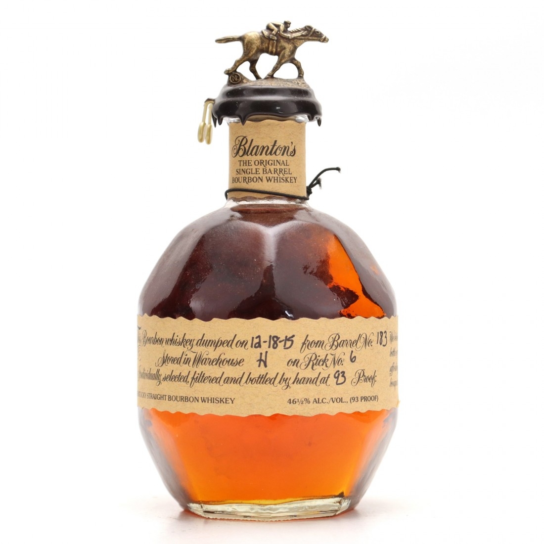 Blanton&#39;s SINGLE BARREL BOURBON 09年 Blanton's Single Barrel Takara Gold Bourbon Review - Bourbon