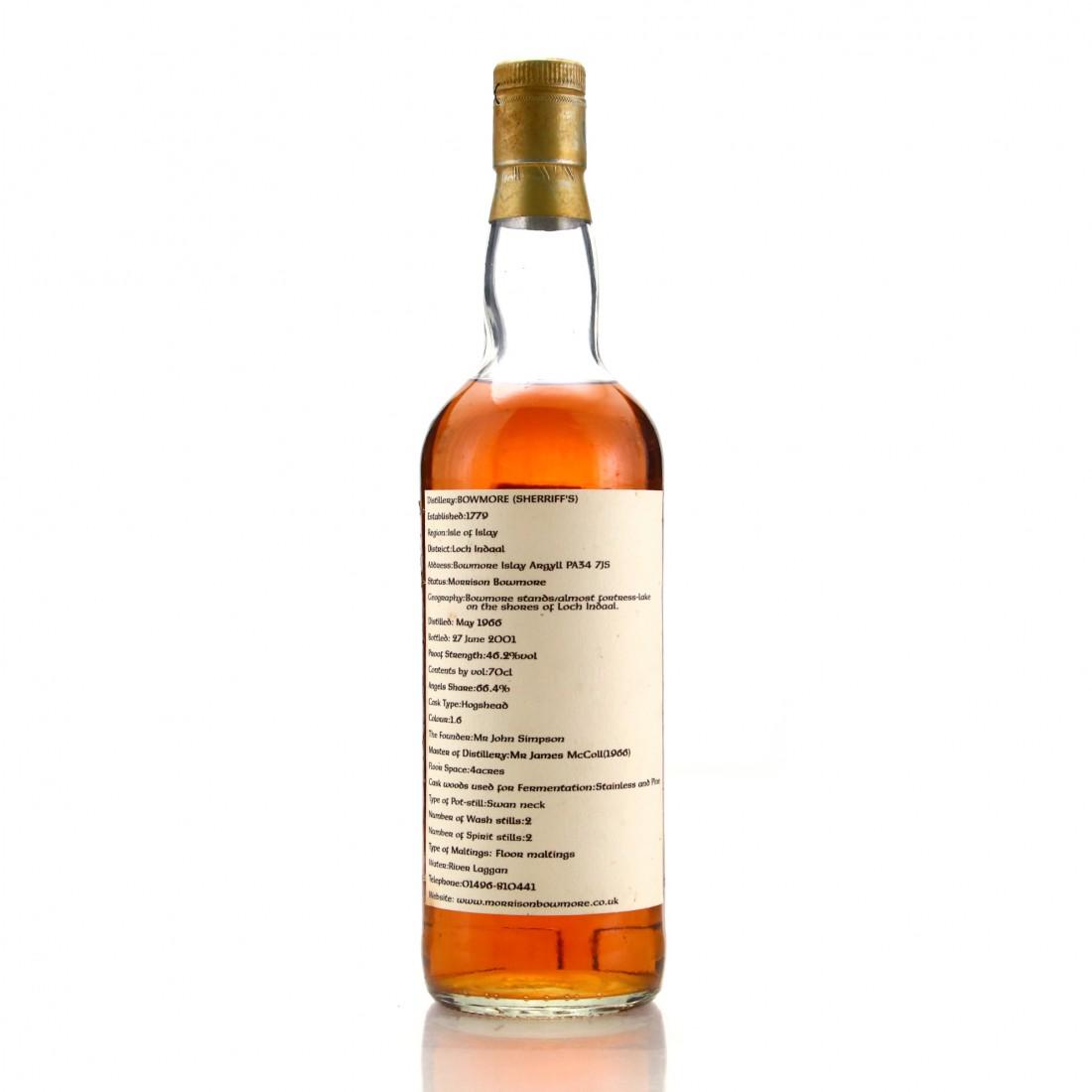 Bowmore 1966 Whisky | Whisky Auctioneer