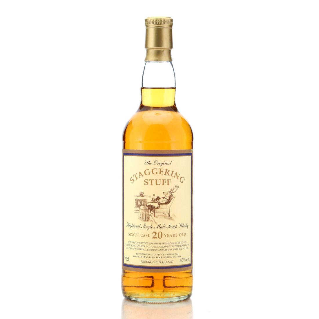 Image for Macallan 1989 The Original Staggering Stuff 20 Year Old