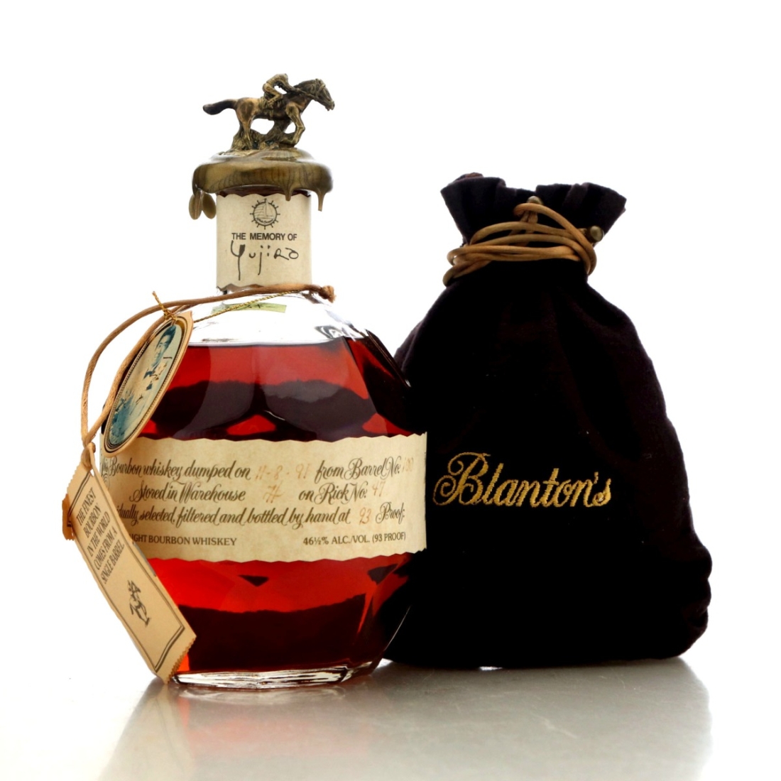 Image for Blanton's Single Barrel dumped 1991 / The Memory of Yujiro Ishihara