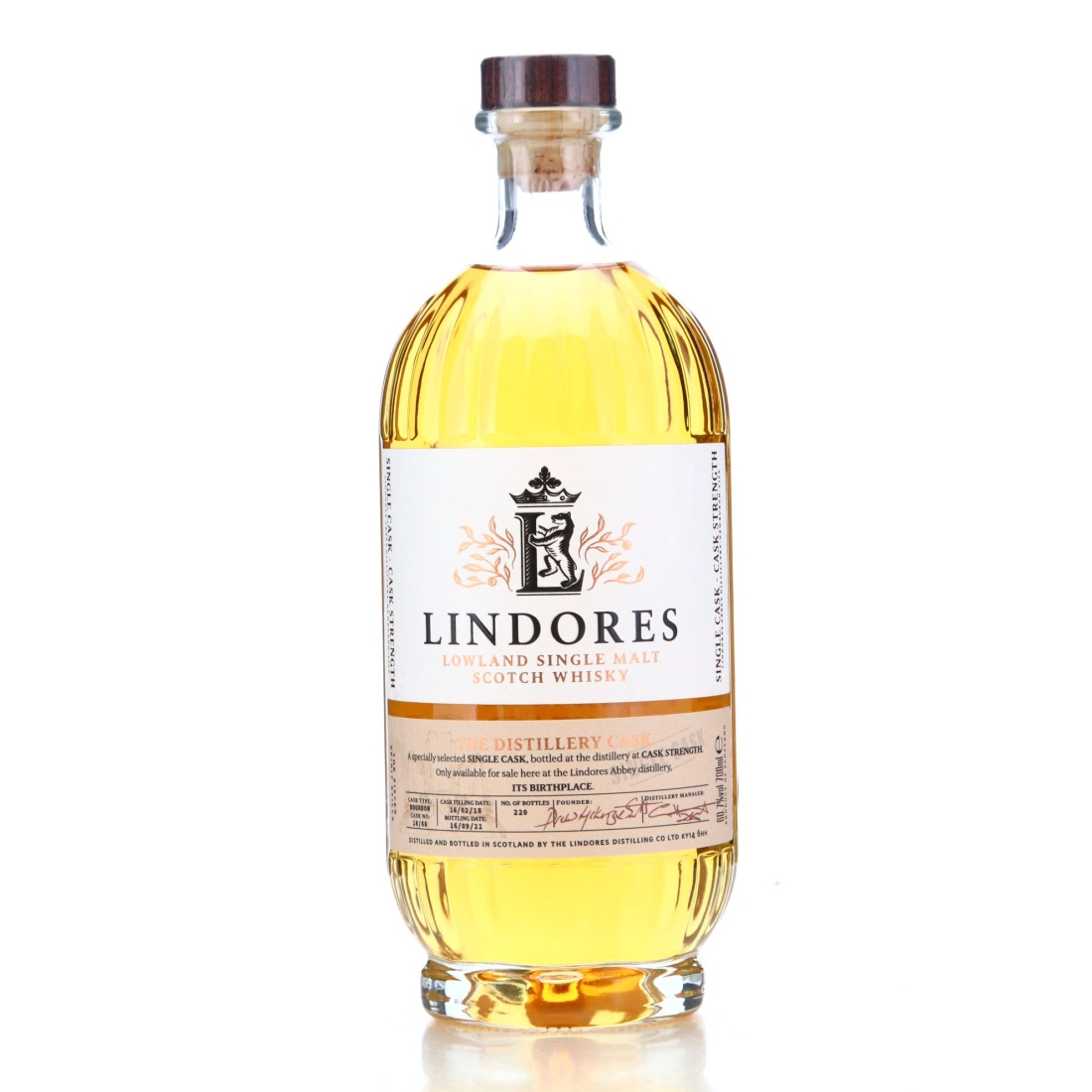 Image for Lindores 2018 Single Cask #68 - Distillery Shop