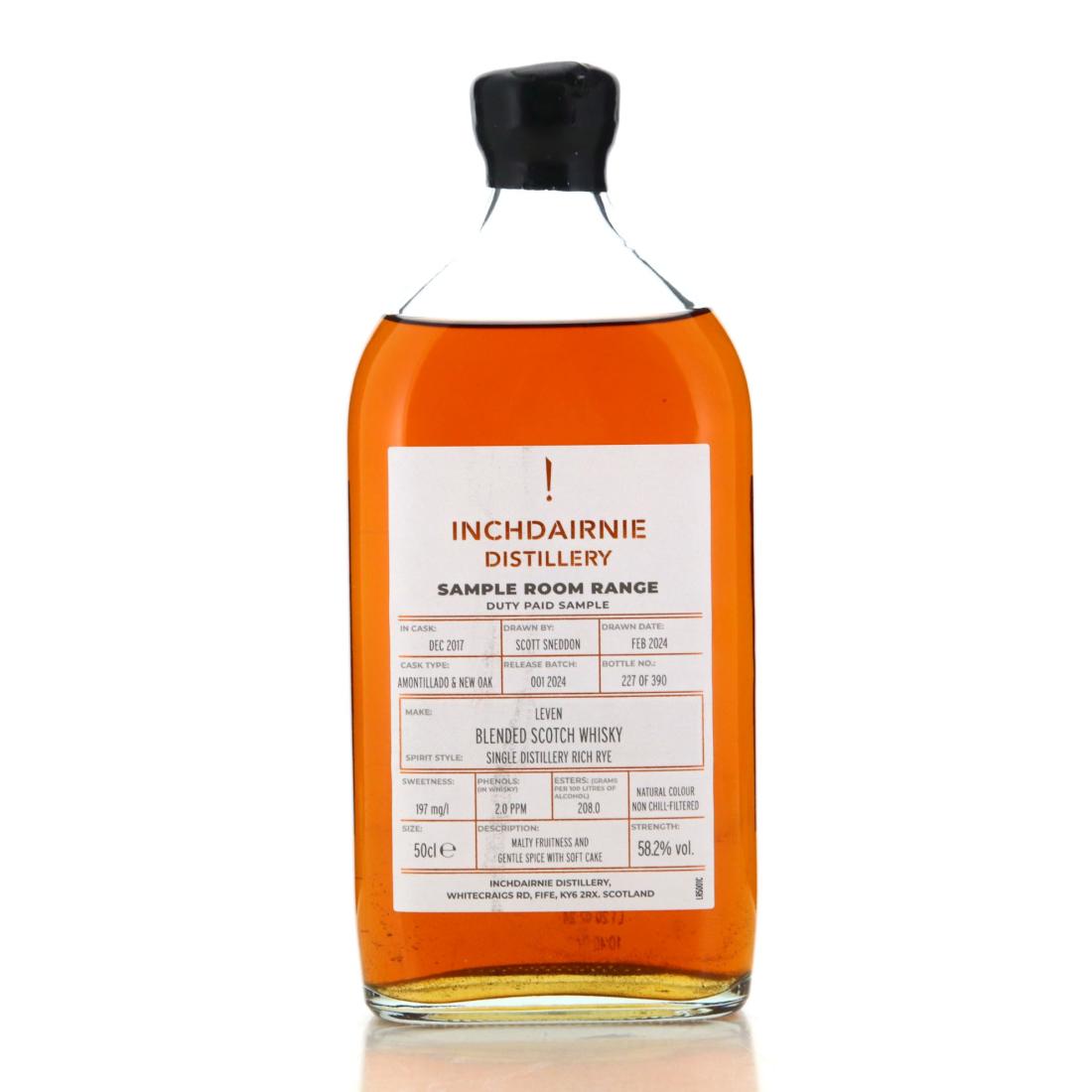 Inchdairnie 2017 Leven Single Blend 50cl / Sample Room Range Whisky ...