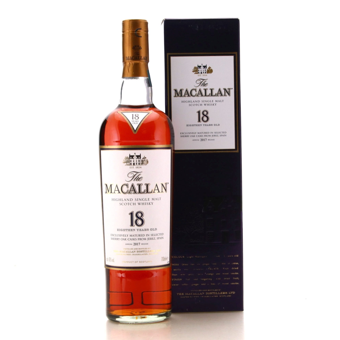 Image for Macallan 18 Year Old 2017 Release
