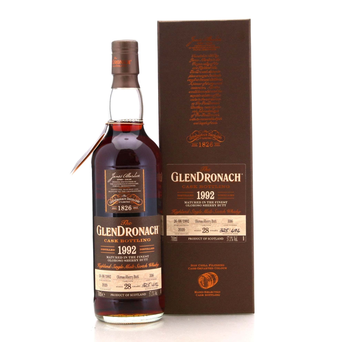 Image for Glendronach 1992 Single Cask 28 Year Old