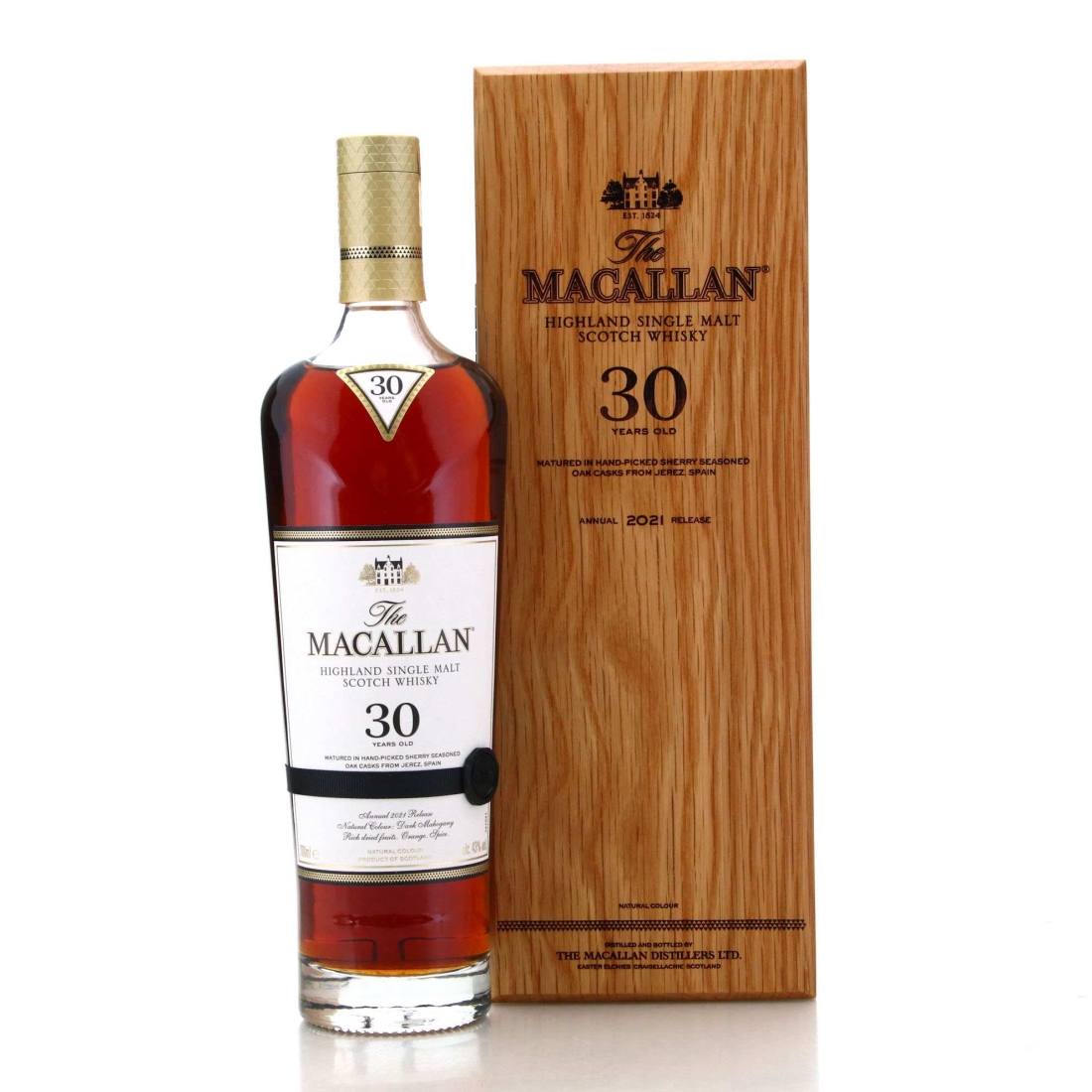Image for Macallan 30 Year Old Sherry Oak 2021 Release