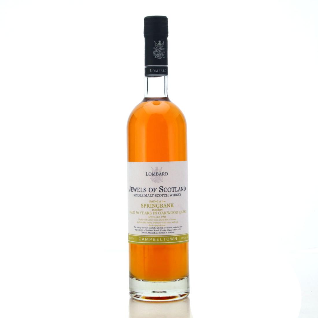 Springbank 1965 Jewels Of Scotland 30