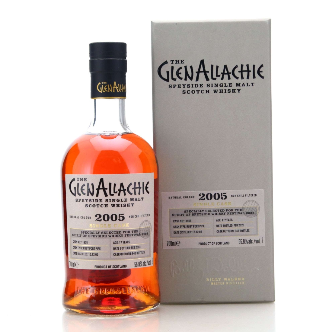 Image for Glenallachie 2005 Single Cask 17 Year Old