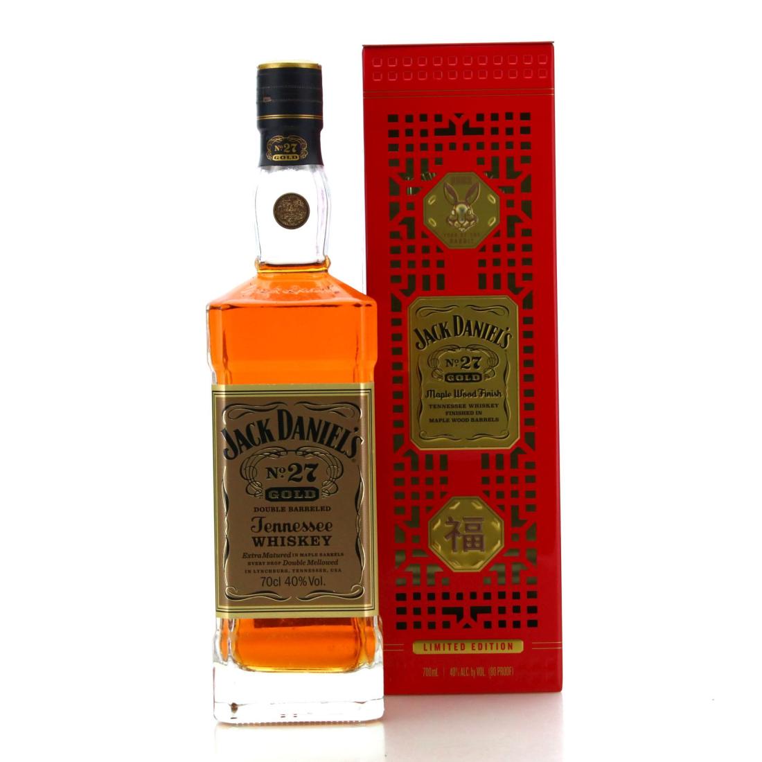 Jack Daniels No27 Gold Maple Wood Finish Year of a Rabbit