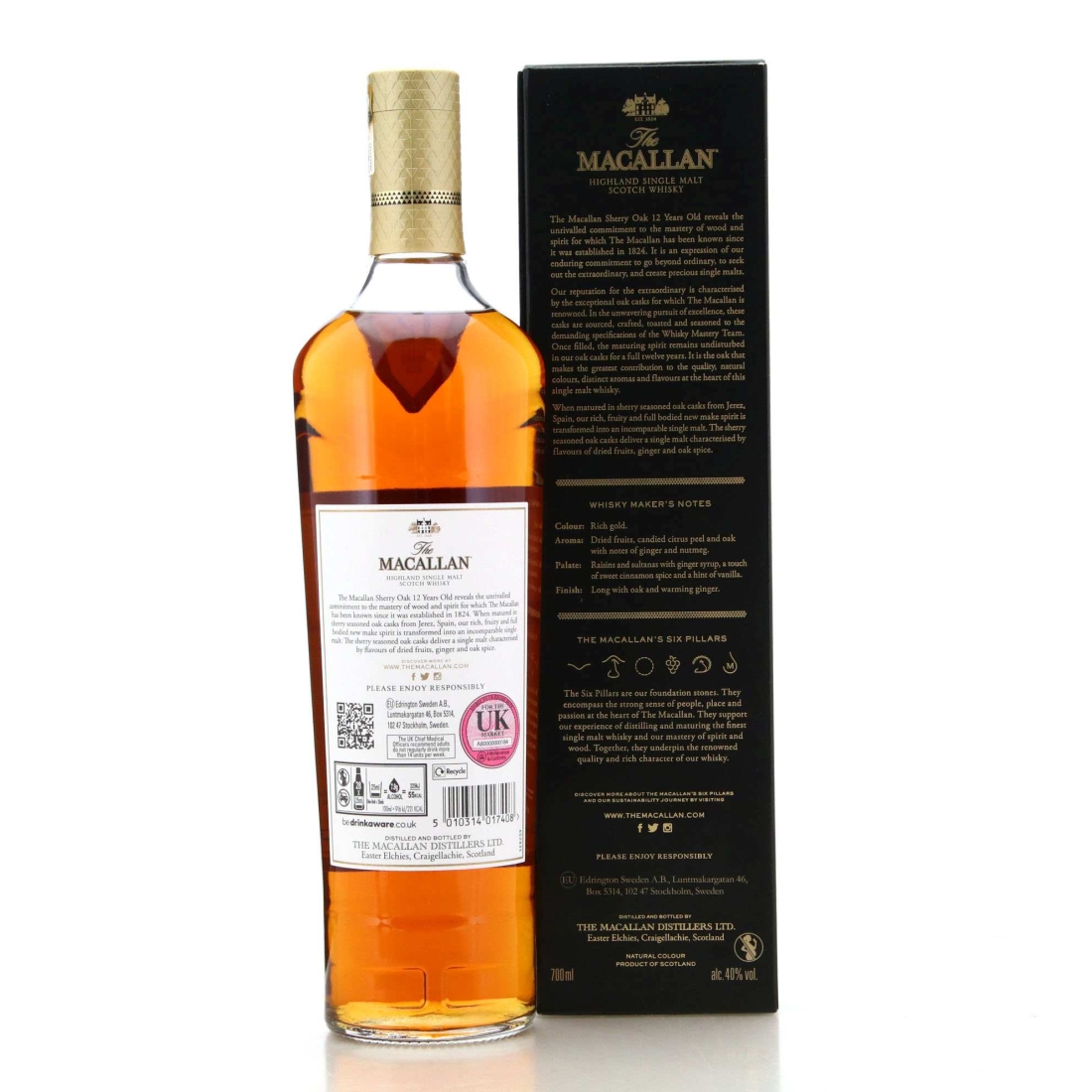 Image for Macallan 12 Year Old Sherry Oak