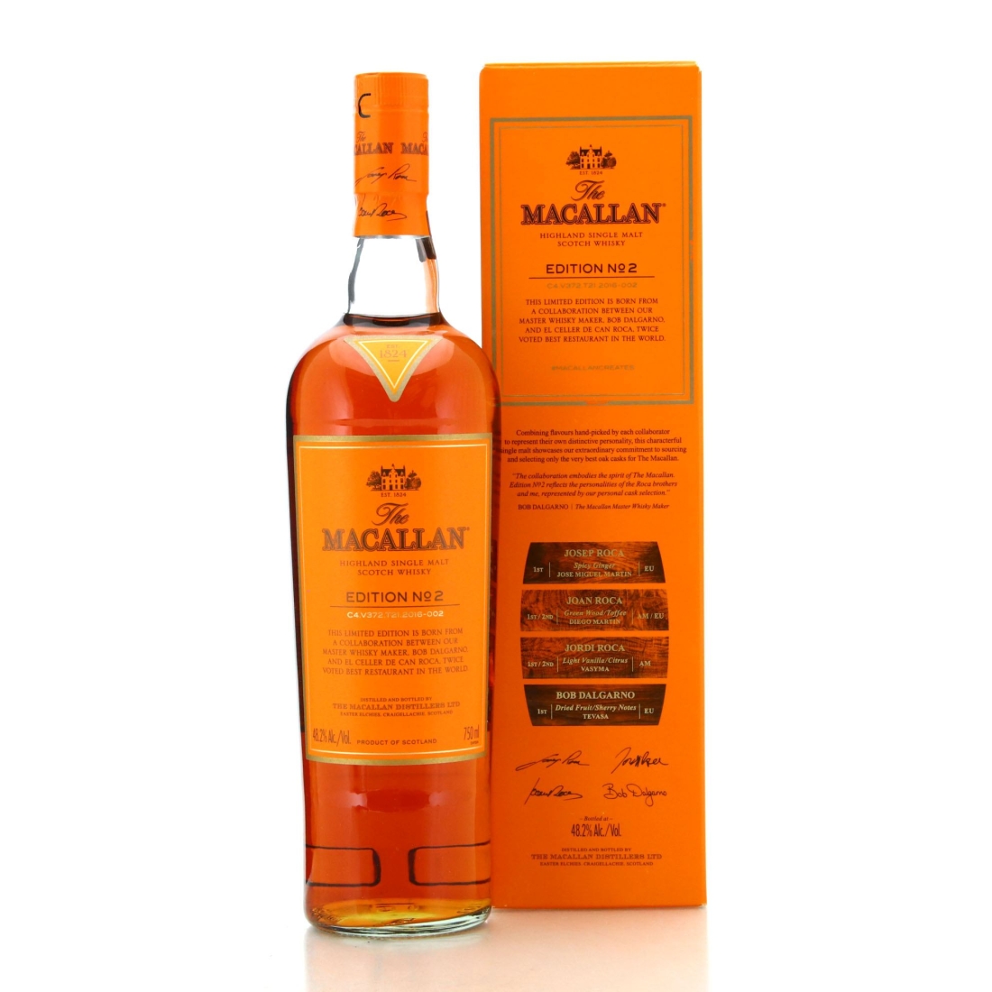 Image for Macallan Edition No.2 75cl / US Import