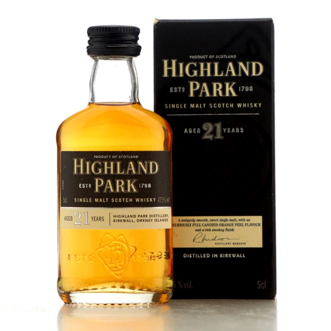 Image for Highland Park 21 Year Old Miniature