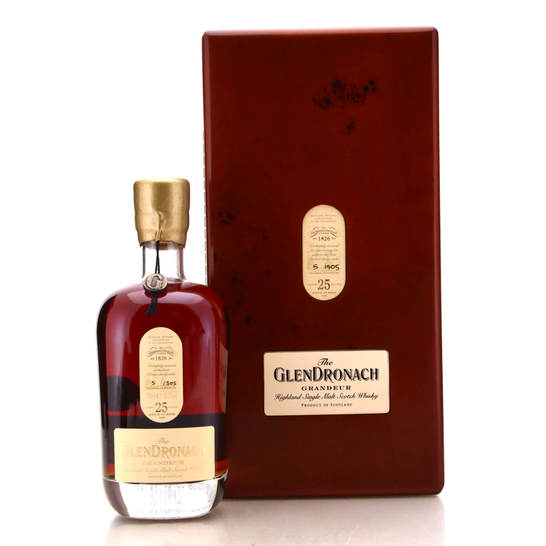 Image for Glendronach Grandeur 25 Year Old Batch #008