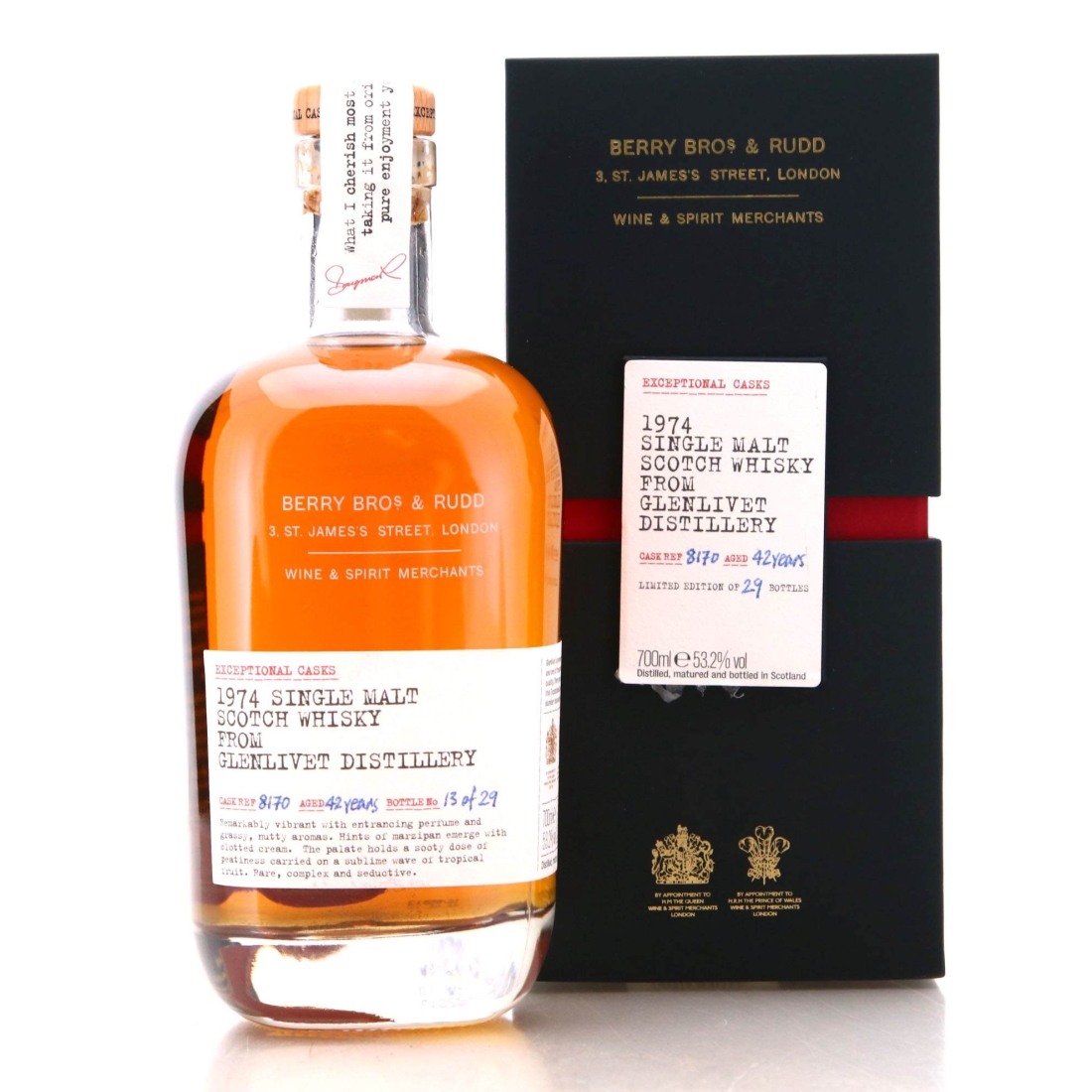 Image for Glenlivet 1974   42 Year Old