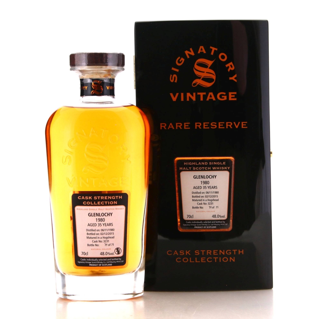 Image for Glenlochy 1980 Signatory Vintage 35 Year Old Cask Strength