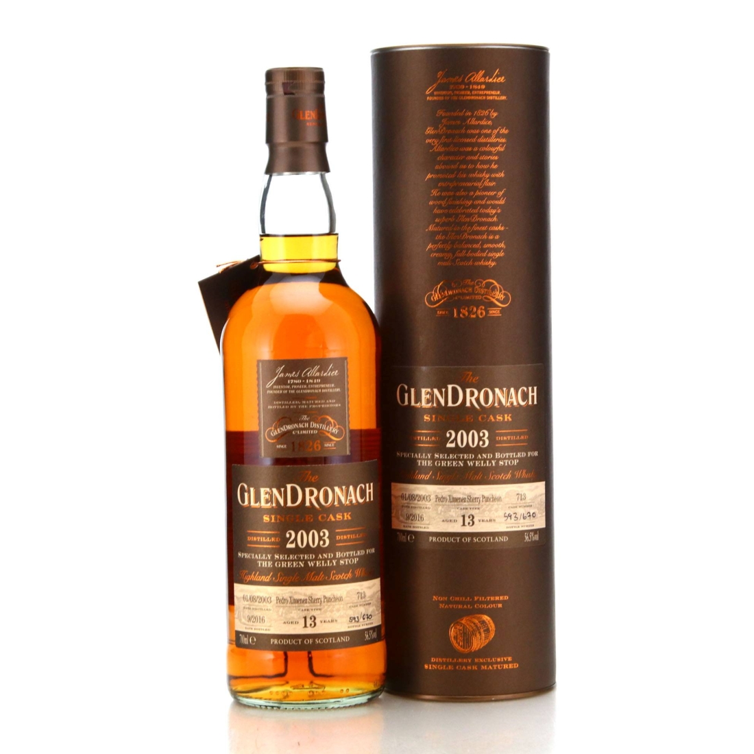 Image for Glendronach 2003 Single Cask 13 Year Old
