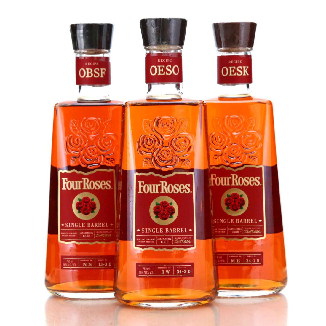 Four Roses Single Barrel x 3