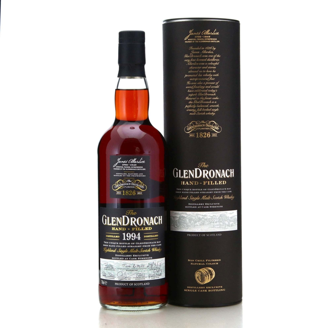 Image for Glendronach 1994 Hand Filled