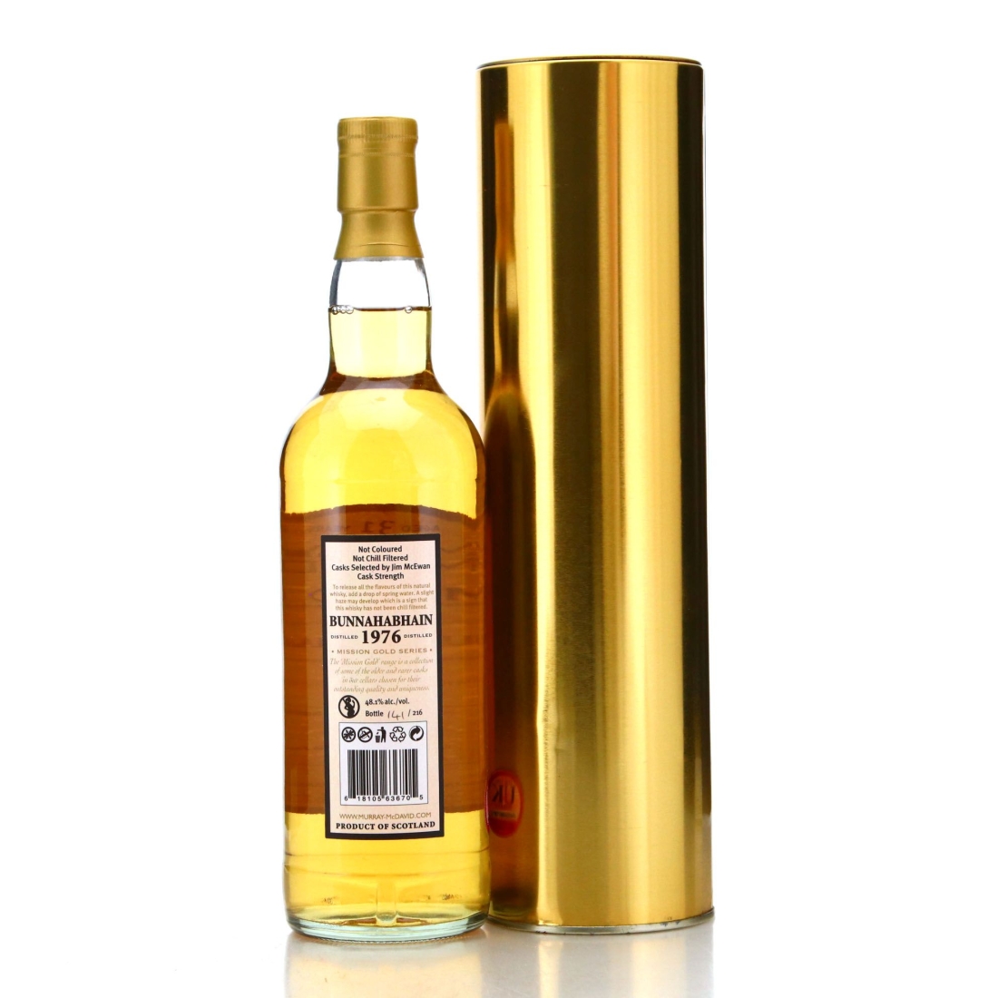 Image for Bunnahabhain 1976 Murray McDavid 31 Year Old Mission