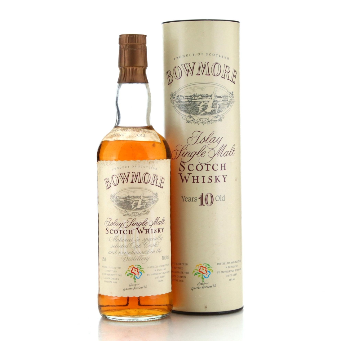 Image for Bowmore 10 Year Old Glasgow Garden Festival '88