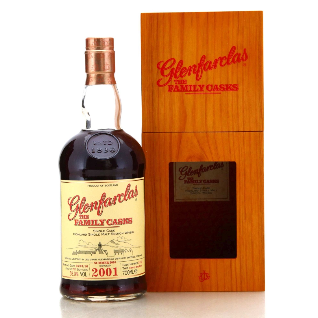 Image for Glenfarclas 2001 The Family Casks