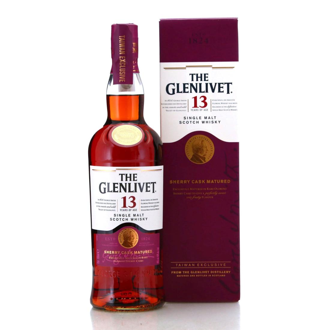 Glenlivet 13 Sherry Cask Taiwan