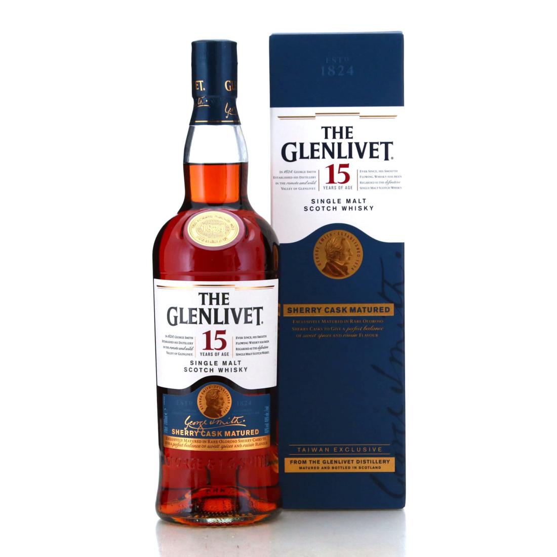 Glenlivet 15 Year Old Sherry Cask Taiwan