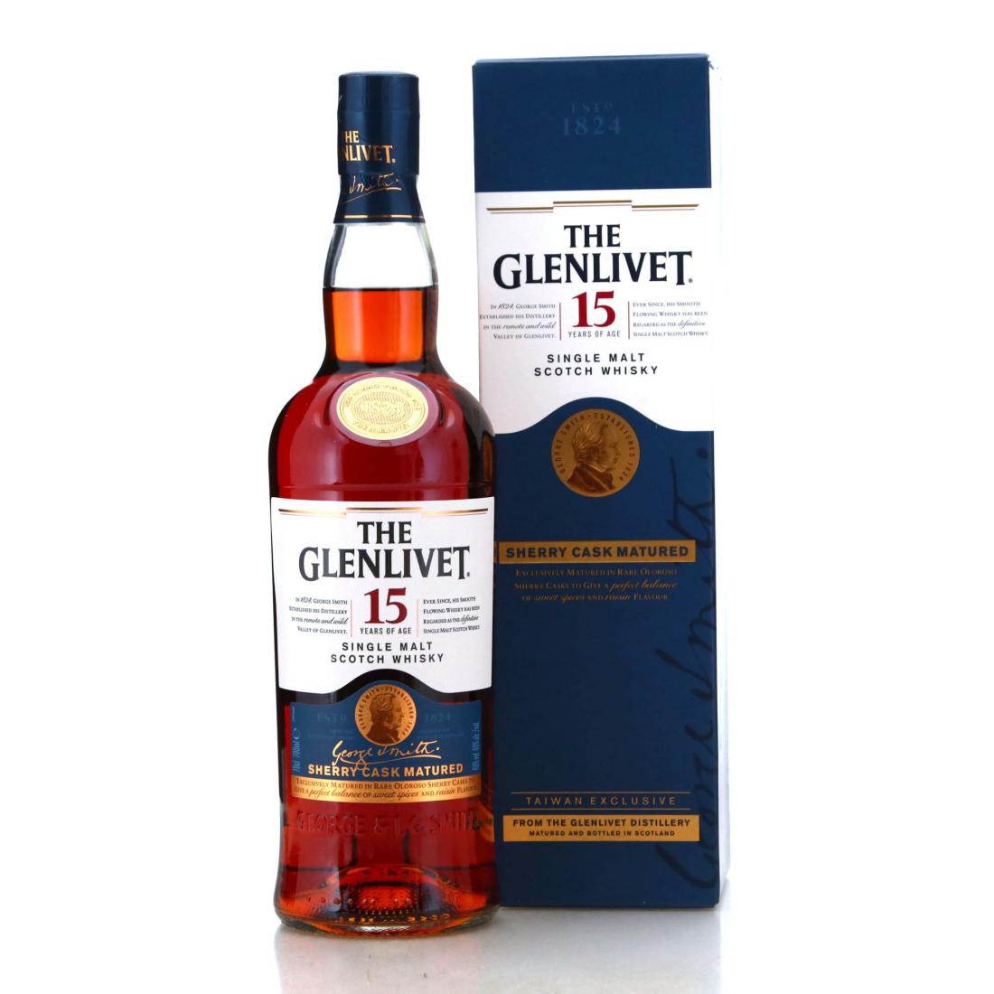 Glenlivet 15 Year Old Sherry Cask Taiwan
