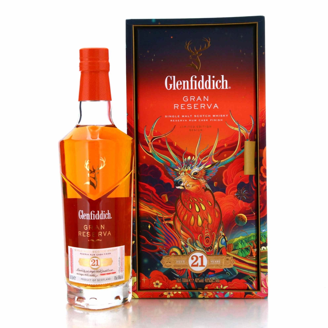 Image for Glenfiddich 21 Year Old Gran Reserva / Chinese New Year 2022