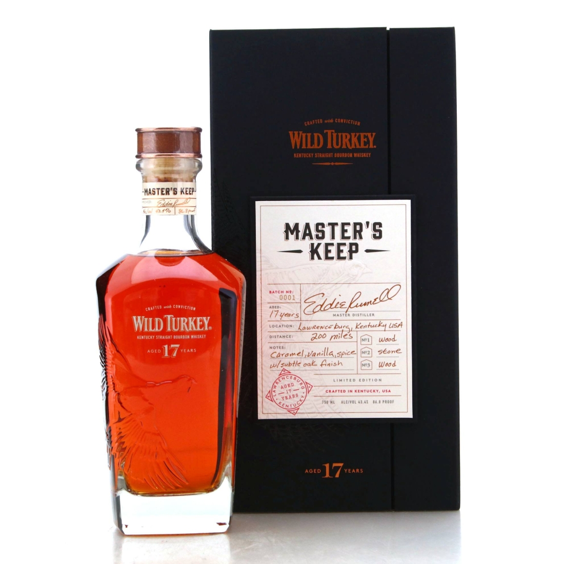 Image for Wild Turkey 17 Year Old Master's Keep / Batch #1