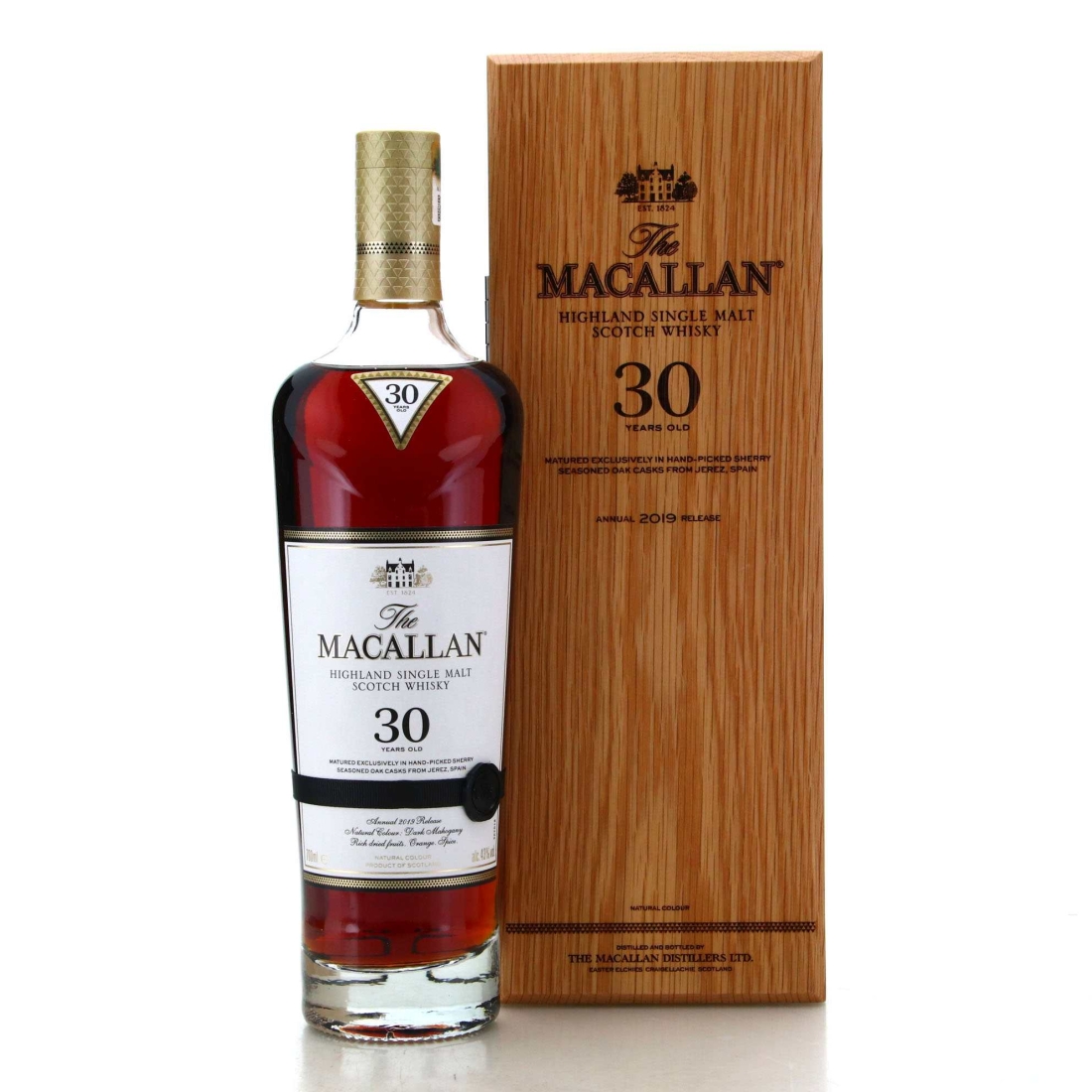 Image for Macallan 30 Year Old Sherry Oak 2019 Release