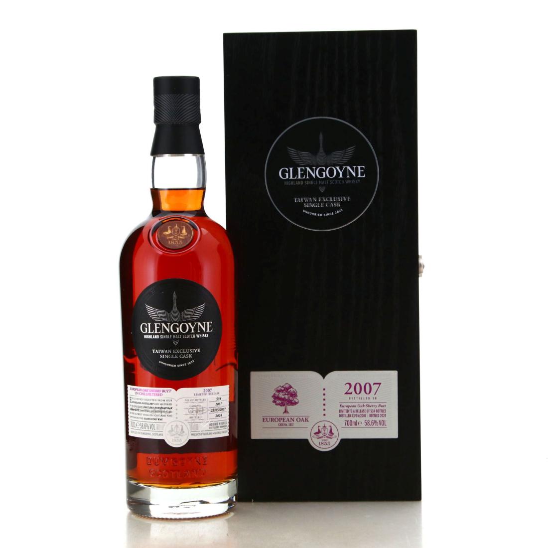 Image for Glengoyne 2007 Single Cask #1037 Taiwan Exclusive