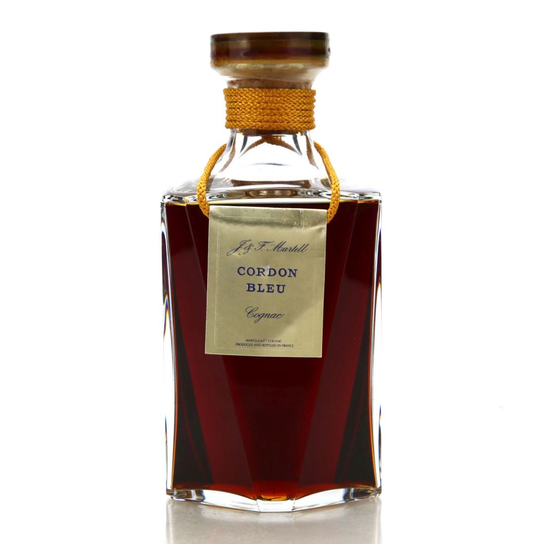 Martell Cordon Bleu Cognac Baccarat Decanter 1980s