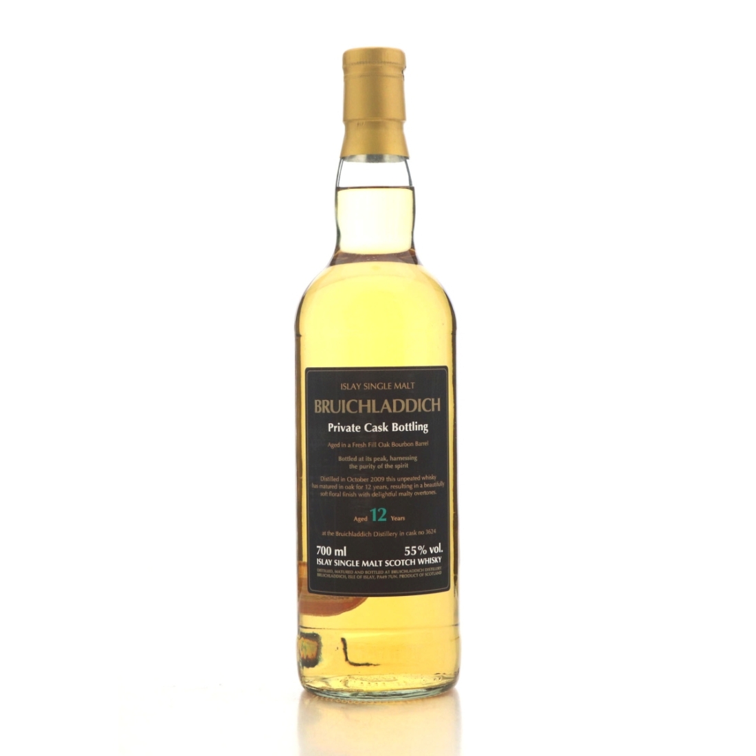 Image for Bruichladdich 2009 Private Cask 12 Year Old #3624