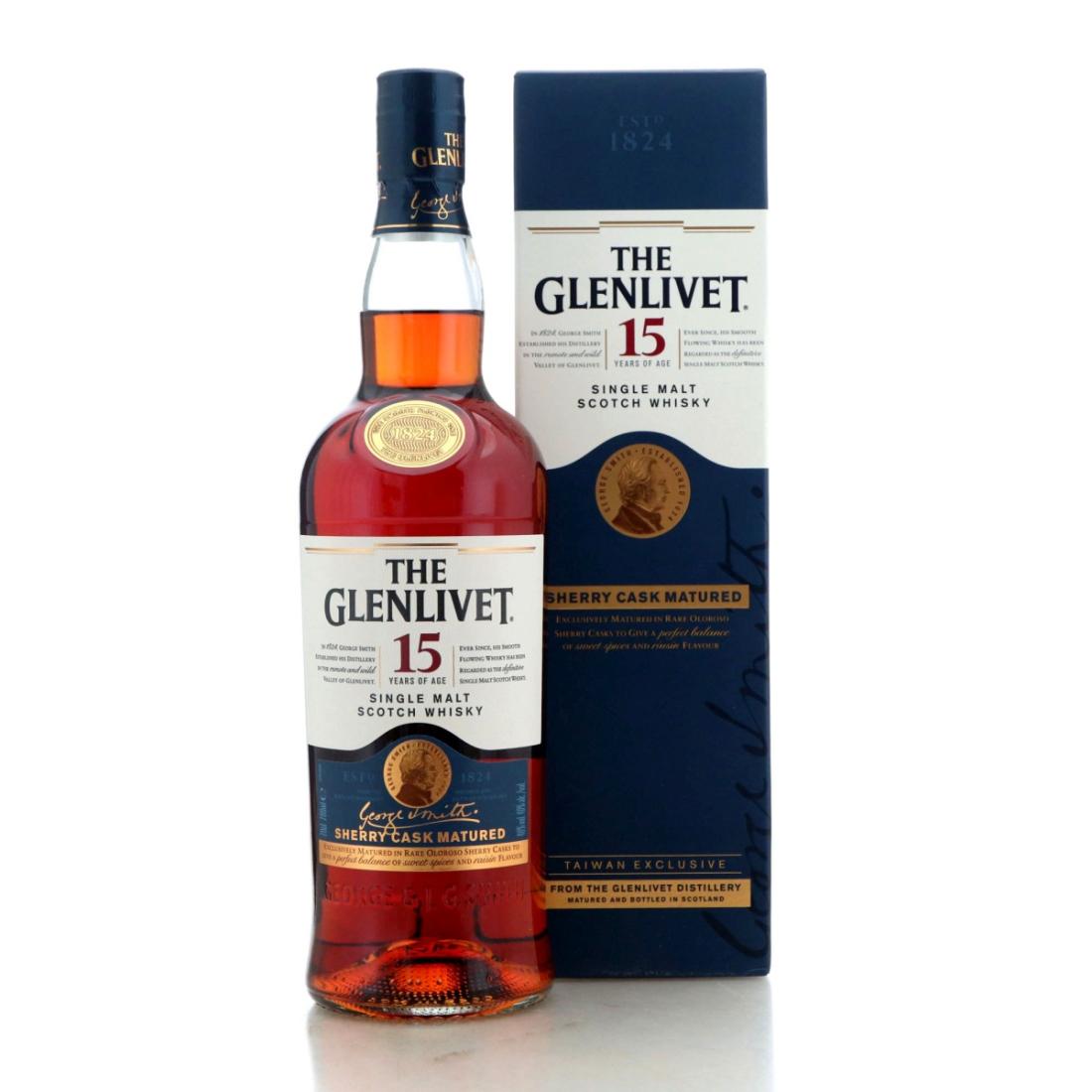 Glenlivet 15 Year Old Sherry Cask Taiwan