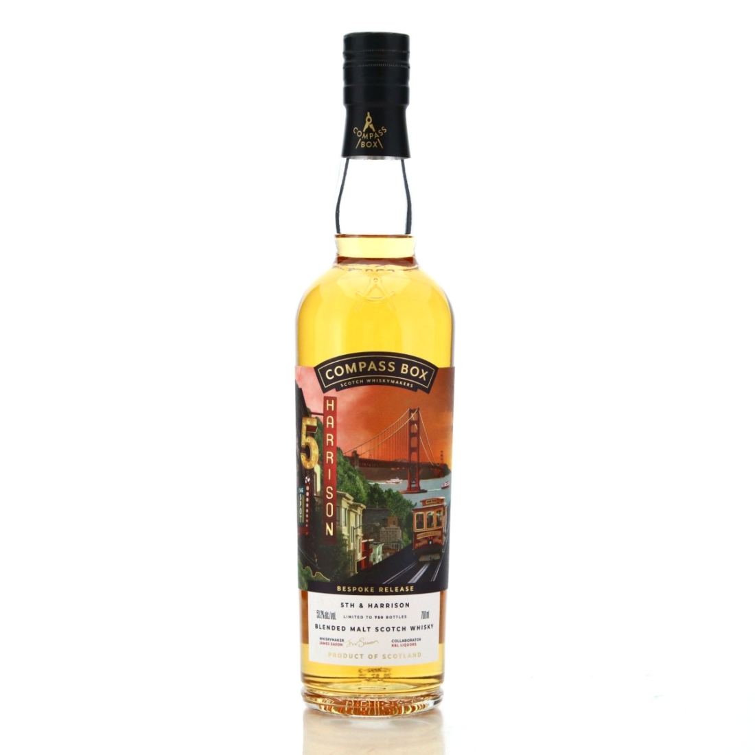 Image for Compass Box 5th and Harrison / Bespoke Release